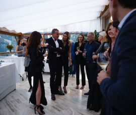 Networking standing dinner with Air-Dynamic, Scavia and Bentley 29