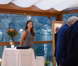 Networking standing dinner with Air-Dynamic, Scavia and Bentley 30