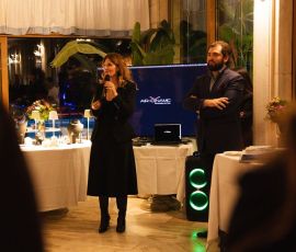 Networking standing dinner with Air-Dynamic, Scavia and Bentley 33