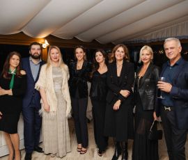 Networking standing dinner with Air-Dynamic, Scavia and Bentley 44