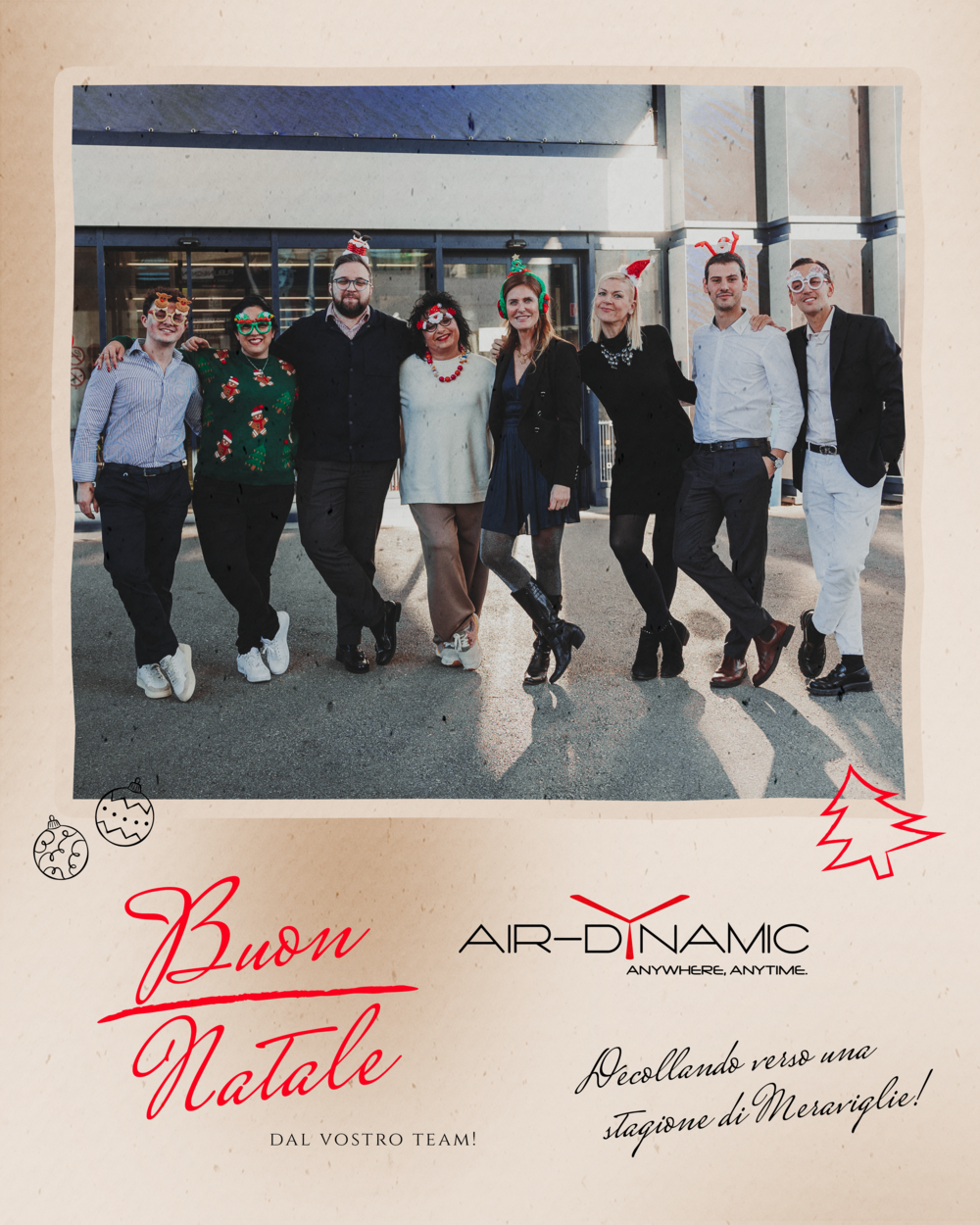 AirDynamic Team wishes you "buon Natale"