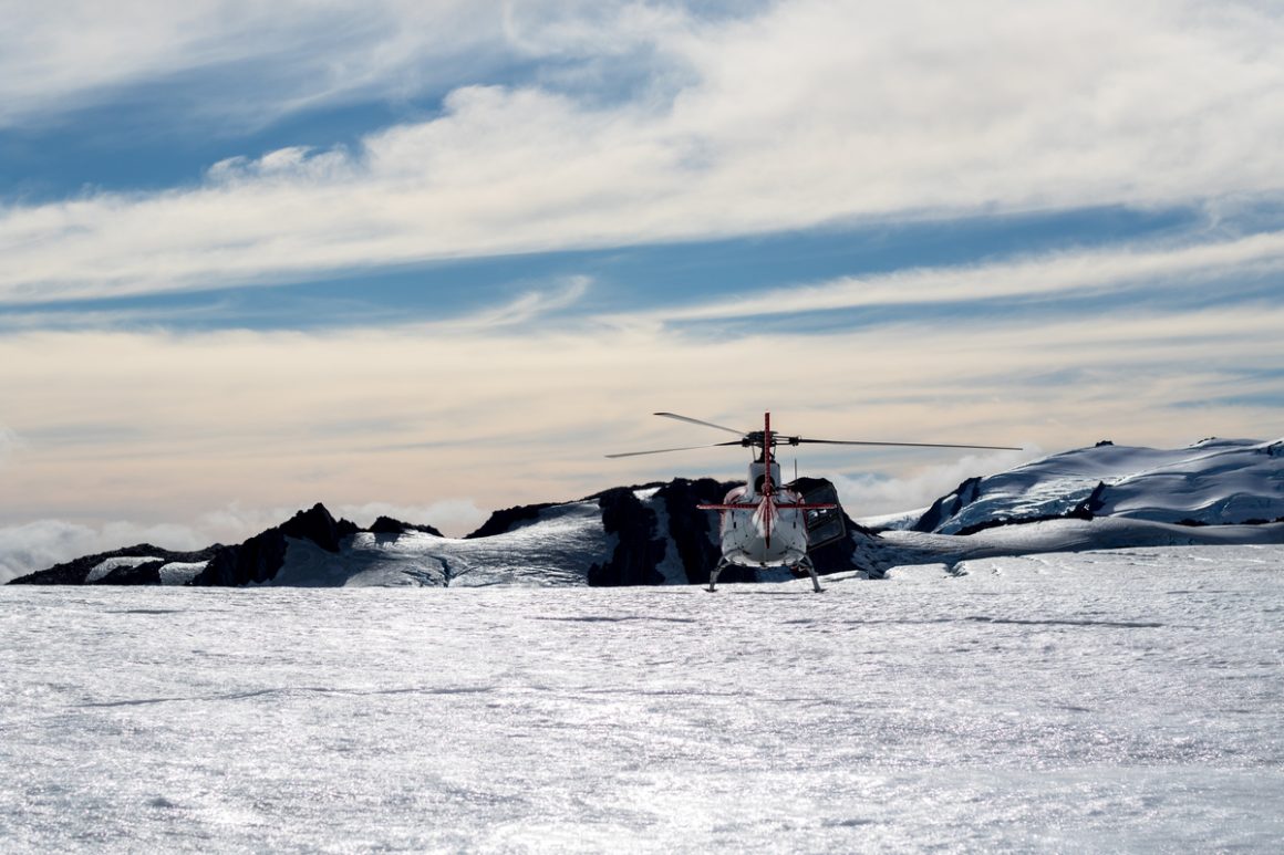 Helicopter Snow